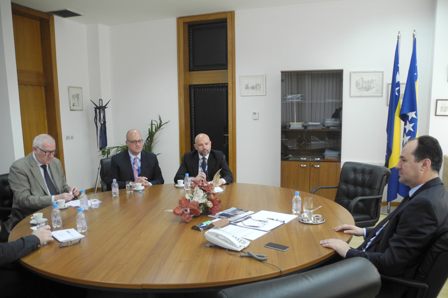 Zamjenik predsjedatelja Doma naroda Safet Softić razgovarao sa specijalnim predstavnikom PSOESS-a za Jugoistočnu Europu